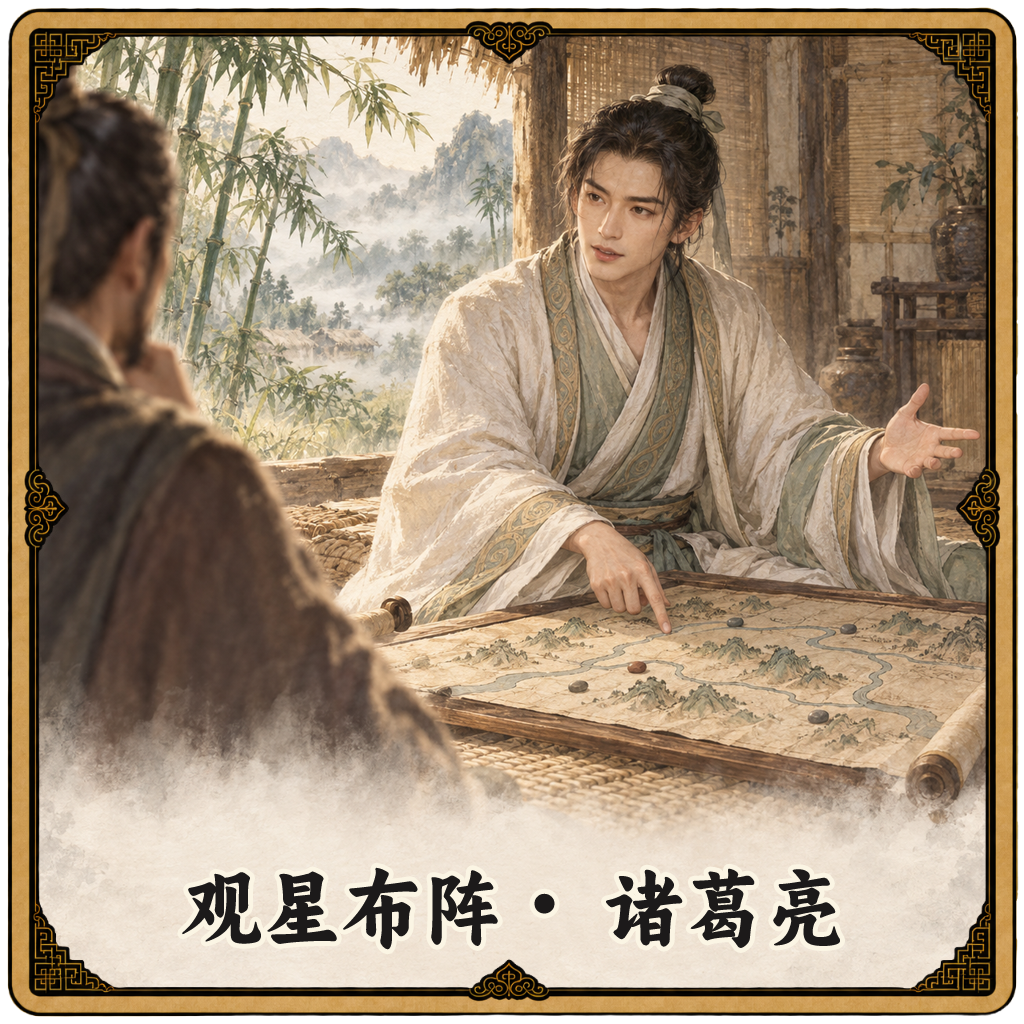 诸葛亮角色牌